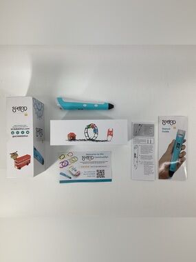 Scrib3D pen and accessory lot